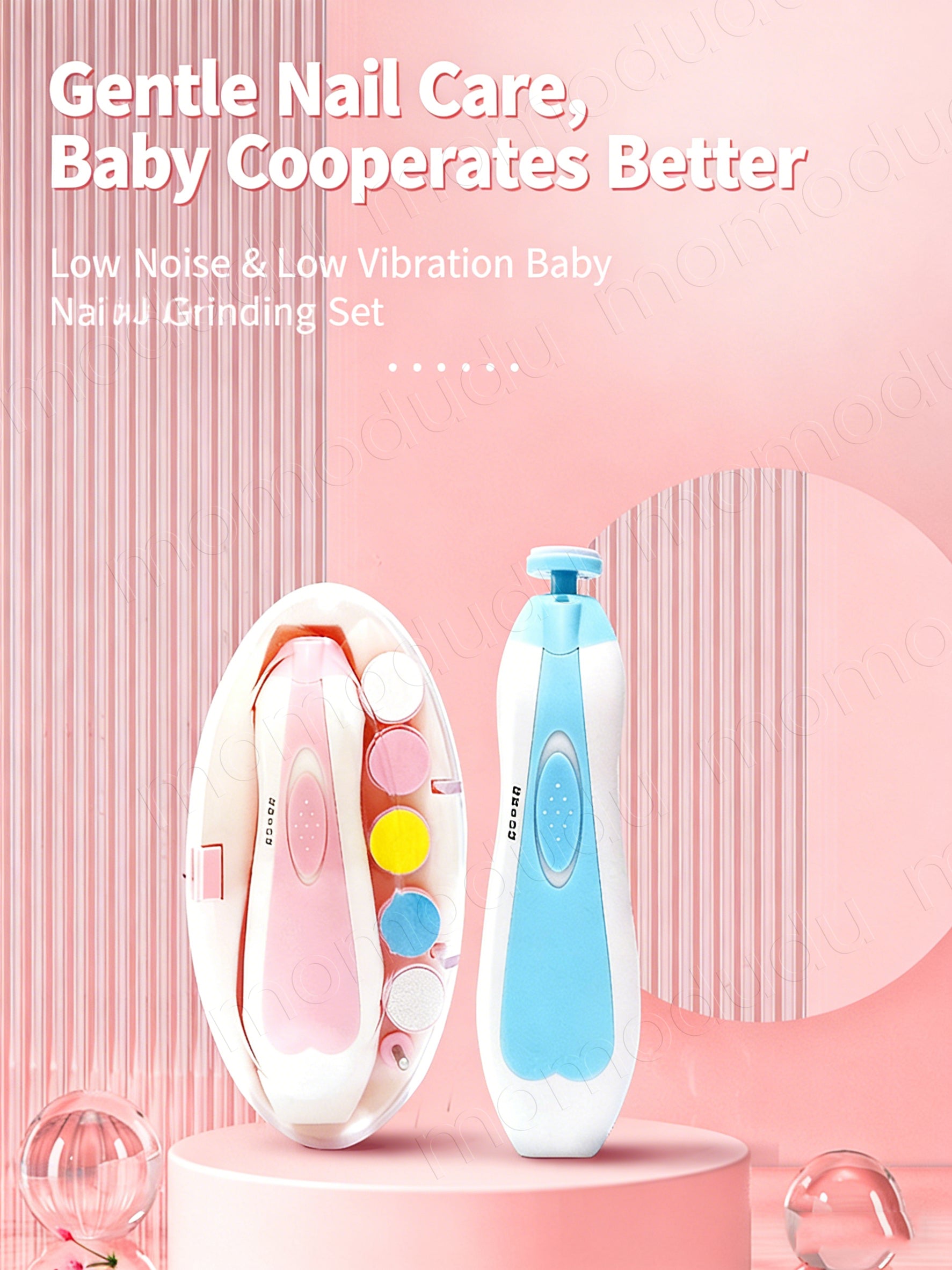 Multifunctional Electric Baby Cutter Trimmer Manicure Tool Set Baby Trimmer Baby Nail File Clippers Toes Fingernail