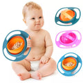 Universal Gyro Bowl – 360° Spill-Proof Toddler Snack Bowl & Rotary Feeding Dish