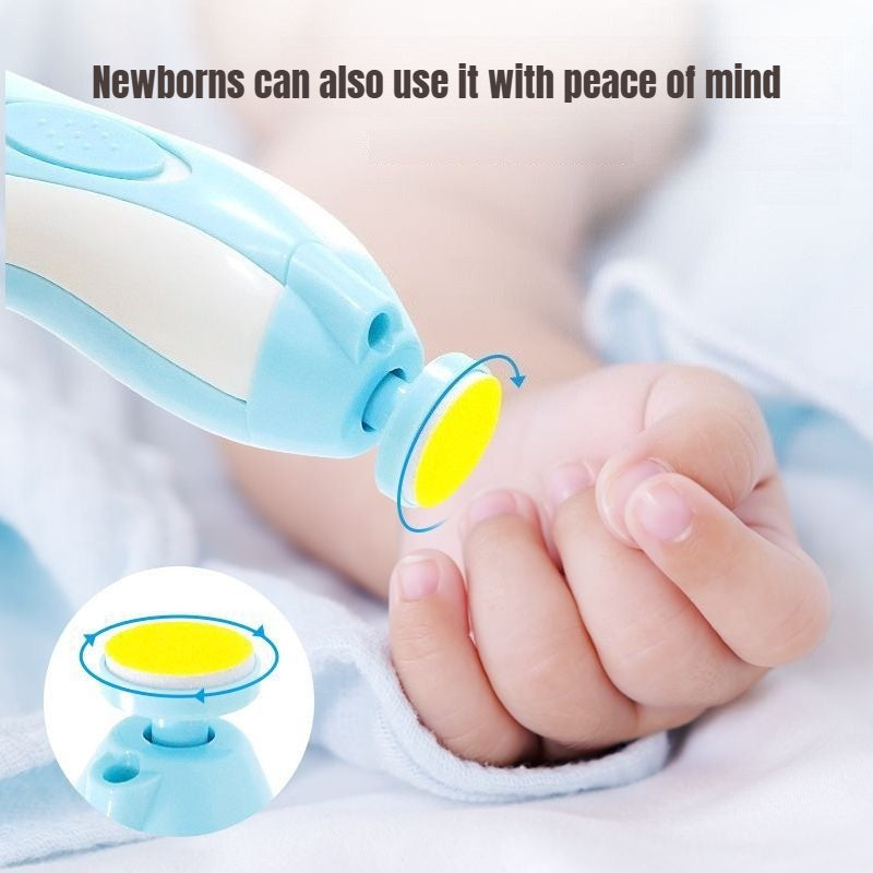 Multifunctional Electric Baby Cutter Trimmer Manicure Tool Set Baby Trimmer Baby Nail File Clippers Toes Fingernail