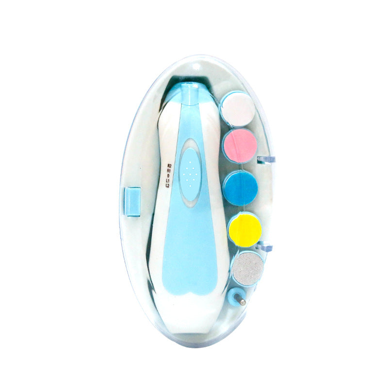 Multifunctional Electric Baby Cutter Trimmer Manicure Tool Set Baby Trimmer Baby Nail File Clippers Toes Fingernail