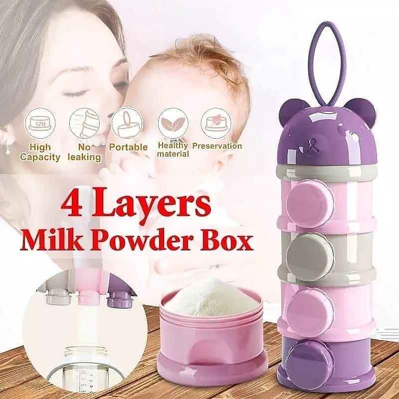 Baby Milk Container 4 layers